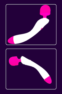 Nuovo Massaggiatore per Adulti, Stimolatore Punto G con Vibrazione, Bacchetta AV in Silicone con Luci Colorate, Giocattolo Sessuale per Adulti - Product Image 3