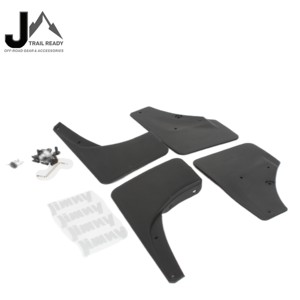 4 個フロントリアマッドフラップスプラッシュガードマッドガードスズキジムニー JB64 JB74 JC744 2018+外装アクセサリー用 - Product Image 5