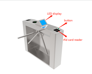 Tourniquet électronique et automatique de trépied de pont d'entrée de sécurité électronique Offre Spéciale en usine - Product Image 5