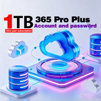 Pour Office 365 Professional Plus 5 utilisateurs PC/Mac, compte + mot de passe Fi Ce 365 Pro Plus, 1 To de stockage cloud Onedrive