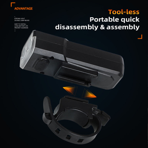 Nuevos Faros Delanteros Dobles para Bicicleta con Carga Tipo-C, Desmontaje Rápido, Largo Alcance, Luces Nocturnas para Niños - Product Image 2
