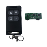 Récepteur relais mini en plastique TPD à code fixe 433 MHz, interrupteur de télécommande sans fil universel pour éclairage LED, petit moteur, large plage de tension