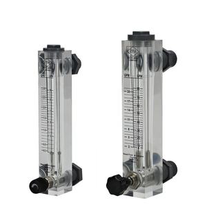 LZM-15JT液体8lpmパネル水アクリルマウント流量計中国 - Product Image 1