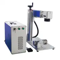 Raycus Jpt Ipg Laser Marking Cutting Engraving Machine with Rotary