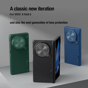 <span class=keywords><strong>NILLKIN</strong></span> <span class=keywords><strong>เคส</strong></span>โทรศัพท์สำหรับ VIVO X Fold 3/3 Pro, <span class=keywords><strong>เคส</strong></span>กันกระแทกพับได้พร้อมขาตั้งกล้องโลหะ - Product Image 2