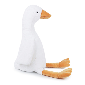 Peluche a Forma di Oca, Morbido Animale Imbottito, Simpatico Pupazzo a Gambe Lunghe per Regali ai Bambini, Decorazione per Divano e Camera da Letto - Product Image 2