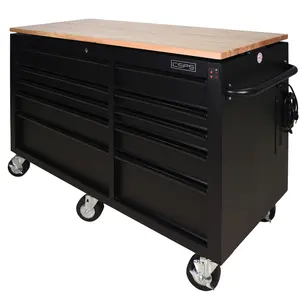 Tool cabinet CSPS 142 cm 10 drawers in black Good Price Polyester Carrying Protector Custom Ista Standard Vietnam