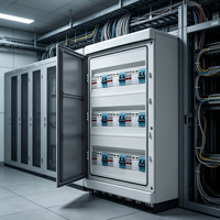 Boîtier de distribution photovoltaïque 8 prises 15A 63A en ABS 525V, modèle DXV-05-5 pour systèmes solaires extérieurs
