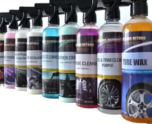 car care detailer spray OEM car wash chemicals spray auto detailing factory OEM free samples