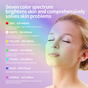 Équipement de beauté proche infrarouge de haute qualité Dispositif de soin de la peau du visage Masques faciaux LED pour la thérapie par la lumière rouge et l'hydratation profonde - Product Image 4