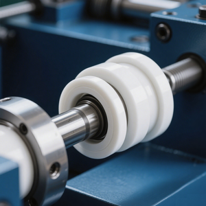 Anneau en céramique d'alumine Surface à haute brillance Composant électronique Tailles personnalisées - Product Image 1