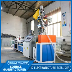 Profile Extruder 45 Type IC Electronic Packaging Tube Production Line Plastic Machinery And Equipment Manufacturer Supply