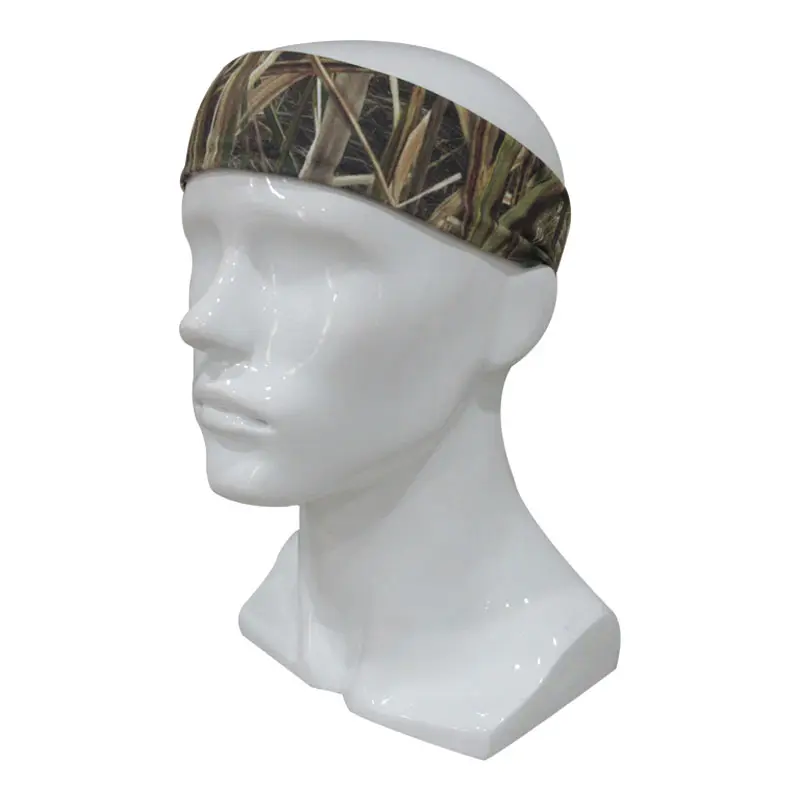 अनुकूलित ठंडा पसीना बैंड Headwear गर्मी हस्तांतरण चरागाह मुद्रित पॉलिएस्टर हेडबैंड