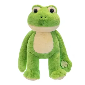 Allogogo Cuddly Cover Eyes PeekaBoo Animal Doll Stuffed Hide-And-Seek Plush Frog Dog Duck Monkey Rabbit Dinosaur Toy