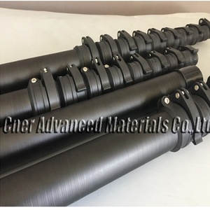 Khóa Đôi 60ft 50ft sợi carbon Kính thiên văn cực cho thu hoạch/sợi carbon cực <span class=keywords><strong>70</strong></span> ft Kính thiên văn - Product Image 2