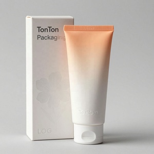 Caja de Cartón Personalizada y Caja de Regalo Blanca Marfil para Limpiador Facial, Productos de Cuidado Personal, Empaque Ligero de Cartón - Product Image 3