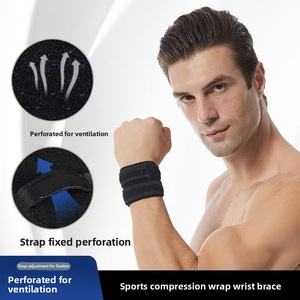 Supporto per Polso da Tennis - Design Antiscivolo Regolabile per Sollievo dal Dolore e Protezione, per Golf/Badminton/Pallacanestro/Pallavolo/Fitness - Product Image 6
