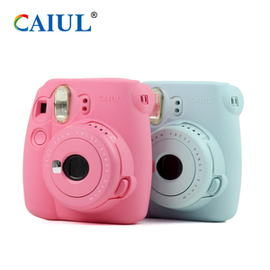 Caiul-funda protectora de silicona a prueba de golpes para cámara instantánea <span class=keywords><strong>Fuji</strong></span> <span class=keywords><strong>Instax</strong></span> <span class=keywords><strong>Mini</strong></span> 7 +/ <span class=keywords><strong>Mini</strong></span> 8 / <span class=keywords><strong>Mini</strong></span> 9 - Product Image 1