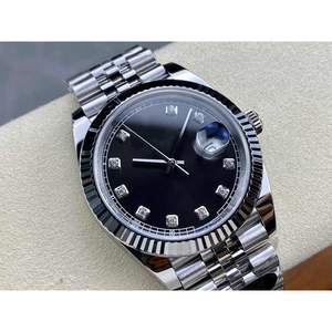 นาฬิกาสปอร์ตหรูหรา ตัวเรือนเหล็ก ผลิตแบบ OEM ODM กันน้ำขนาดใหญ่ ประดับเพชร กระจกแซฟไฟร์ สายเซรามิก ระบบกลไก - Product Image 4