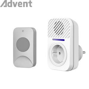 جرس باب لاسلكي مع بطارية مدمجة، مدى 150 متر، جرس ذكي للمنزل بدون أسلاك، نغمة رنين ذكية للبوابة - Product Image 6