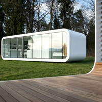 Cabine Apple modulaire préfabriquée de 20 pieds pour entrepôt, transport et bureau portable