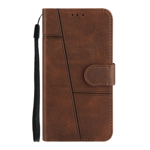 Funda de cuero tipo cartera Retro Line <span class=keywords><strong>para</strong></span> <span class=keywords><strong>IPhone</strong></span> 17 Air 16 15 14 13 Mini 12 Pro Max 8 7 X XR 6 Plus, funda con soporte <span class=keywords><strong>para</strong></span> teléfono y correa Vintage - Product Image 2