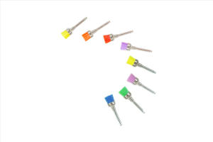 Стоматологическая одноразовая профилактическая нейлоновая плоская цветная полировальная микро-щетка профи мягкая щетка - Product Image 4