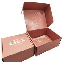 Boîtes d'Expédition et d'Emballage Cadeau Luxe en Carton Ondulé pour Sous-Vêtements, T-Shirts et Vêtements avec Logo Personnalisé