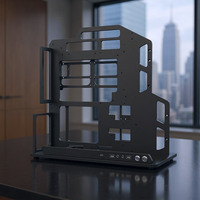 Socooler KOL Blogger Recommended SOC-AE-Y Aerometal Aluminum Mid Tower Gaming PC Case Side Panel Window EATX Support Dual