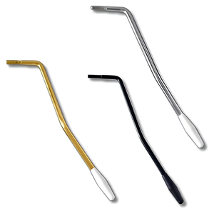 Brazo de Trémolo para <span class=keywords><strong>Squier</strong></span>, Barra Whammy para Guitarra Eléctrica, Accesorios Cromados, Negros, Blancos, Manivela, Rosca de 6mm, Metal - Product Image 1