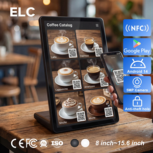 Kiosco Vertical de Sobremesa en Forma de L de 11 Pulgadas para Pedidos Automatizados en Restaurantes, para Menús Digitales y Pedidos con Código QR WL1109TV Integrat - Product Image 1