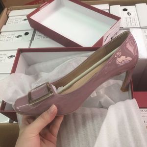 Sandales plates vintage 7CM/5CM/2CM, chaussures de bureau, talons métalliques pour femmes 2024 - Product Image 6