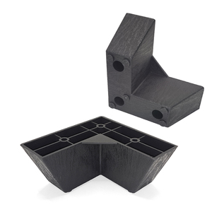 <span class=keywords><strong>Gambe</strong></span> <span class=keywords><strong>per</strong></span> Mobili in Plastica a L di Alta Qualità, Design Moderno e Resistente <span class=keywords><strong>per</strong></span> Divano, Letto, Tavolo da Pranzo, Uso in Cucina, Facile Installazione - Product Image 5