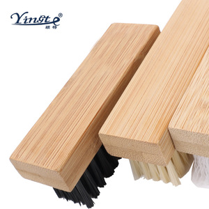 Brosse à chaussures en bois massif Yinste avec poils en PP pour nettoyer et polir les chaussures - Product Image 2