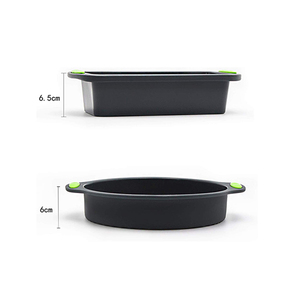 Juego de utensilios <span class=keywords><strong>para</strong></span> hornear de silicona antiadherente sin BPA, bandeja <span class=keywords><strong>para</strong></span> pan, bandeja <span class=keywords><strong>para</strong></span> hornear, bandeja <span class=keywords><strong>para</strong></span> rosquillas <span class=keywords><strong>para</strong></span> comida, postre, magdalenas, uso decorativo - Product Image 3