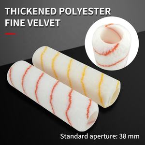 Juego de 4 Herramientas Manuales <span class=keywords><strong>para</strong></span> Construcción, Rodillo de Pintura de 9 Pulgadas <span class=keywords><strong>para</strong></span> Pared, Varillas Telescópicas <span class=keywords><strong>Extensibles</strong></span> - Product Image 5