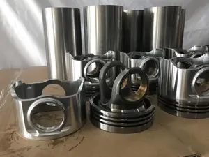 Produsen E180 suku cadang ekskavator kucing Kit mesin bangun ulang Piston dan Kit Liner 6D14-T untuk Kobelco Kato DH700