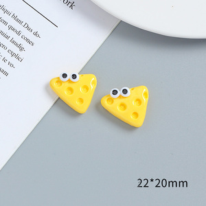 Nuovo arrivo vendita calda simpatici accessori per il pane degli occhi da te in resina di simulazione cibo per la decorazione - Product Image 4