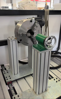 Máquina Fresadora CNC de 4 Ejes de Alta Precisión Rongchi, Grabado y Tallado de Madera en 3D con Eje Rotatorio para Esculturas y Muebles