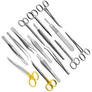 ชุดเครื่องมือผ่าตัดราคาประหยัด ผลิตจากโรงงานโดยตรง พร้อมโลโก้ตามสั่ง ชุดอุปกรณ์ผ่าตัดทางการแพทย์ ขายดี - Product Image 1