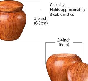 Urne funéraire personnalisée pour animaux de compagnie, en céramique blanche et grise, <span class=keywords><strong>avec</strong></span> empreinte de patte, doublure en tissu, logo personnalisé, cadeau de condoléances pour chats et chiens - Product Image 2