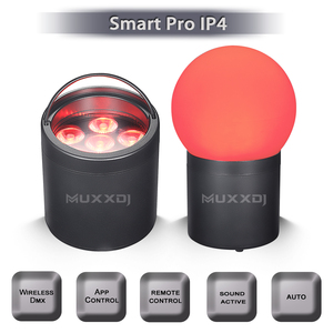 Ip65 ngoài trời không khí chiếu sáng 6x18 Wát rgbwa UV 6in1 không dây DMX LED uplight Battery Powered Wifi <span class=keywords><strong>App</strong></span> từ xa Đảng Lights đối với <span class=keywords><strong>DJ</strong></span> - Product Image 2