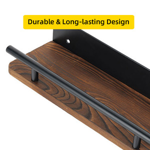 Home Decor <strong>Wall</strong> Mount Car <strong>Key</strong> and Mail Holder Wooden <strong>Key</strong> Holder for <strong>Wall</strong> with Shelf - Product Image 6