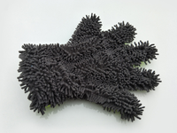 Gants de nettoyage intérieur et extérieur pour voiture, kits d'éponges de lavage en chenille pour le nettoyage des endroits difficiles des roues