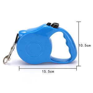 Laisse de <span class=keywords><strong>chien</strong></span> rétractable de 5 m en gros, laisse longue pour animaux de compagnie, laisse automatique pour chiens forts, corde en nylon durable - Product Image 5