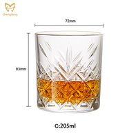 Verre de qualité supérieure gravé Long verre à boire cristal verrerie lave-vaisselle verres à Cocktail whisky gobelet pour les événements cadeaux