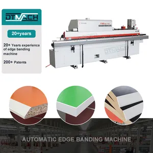 edgebander pre milling rough trimming edge banding machine automatic pvc abs with 45/90 degree for mdf