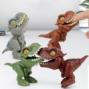 4 en 1 morder tus dedos dinosaurio modelo de simulación de juguete niños educativo de alta calidad Bolon dinosaurio modelo Kit - Product Image 3