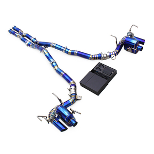 Valvetronic catback ท่อไอเสียสำหรับ <span class=keywords><strong>Ferrari</strong></span> <span class=keywords><strong>812</strong></span> 6.5L <span class=keywords><strong>V12</strong></span> 2017-2021ท่อไอเสียพร้อมกุญแจรีโมทคอนโทรล - Product Image 1