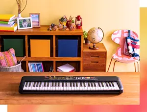 F52 YamahaS PSR 61 Teclas Piano digital portátil-Piano doméstico elegante y <span class=keywords><strong>profesional</strong></span> para músicos Aficionados y profesionales - Product Image 4